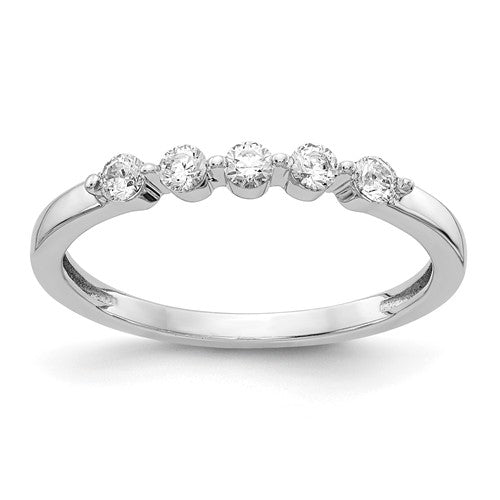 14k-white-gold-5-stone-diamond-ring-SolomonJeweler-Wichita-KS-CustomJewelry