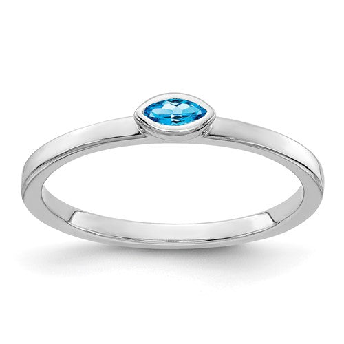 14k-white-gold-bezel-set-marquise-blue-topaz-ring-SolomonJeweler-Wichita-KS-CustomJewelry