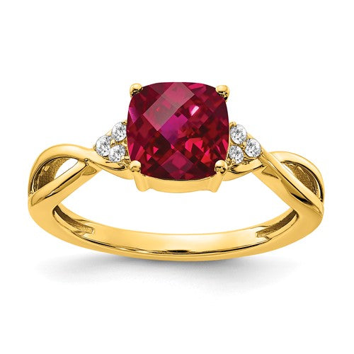14k-checkerboard-created-ruby-and-diamond-ring-SolomonJeweler-Wichita-KS-CustomJewelry