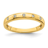 14k gold 5-stone diamond ring featuring sparkling diamonds set in a elegant jewelry design
