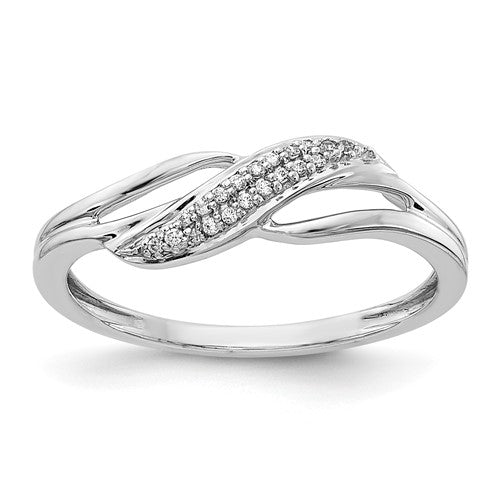 14k white gold diamond fashion ring featuring sparkling diamonds, elegant design, crafted by Solomon Jewelers.