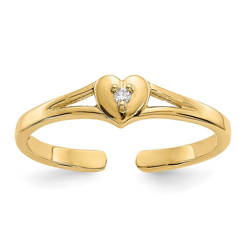 14k-01ct-diamond-heart-toe-ring-SolomonJeweler-Wichita-KS-CustomJewelry