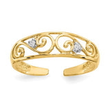14k-02ct-diamond-scroll-toe-ring-SolomonJeweler-Wichita-KS-CustomJewelry