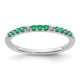 14k-white-gold-diamond-and-emerald-band-SolomonJeweler-Wichita-KS-CustomJewelry