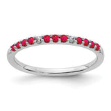 14k-white-gold-diamond-and-ruby-band-SolomonJeweler-Wichita-KS-CustomJewelry