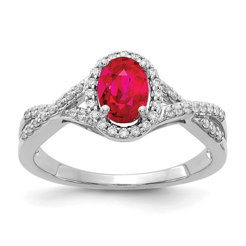 14k-white-gold-diamond-and-ruby-oval-halo-ring-SolomonJeweler-Wichita-KS-CustomJewelry