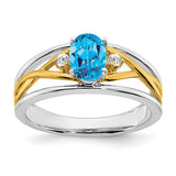 14k-two-tone-blue-topaz-and-diamond-ring-SolomonJeweler-Wichita-KS-CustomJewelry