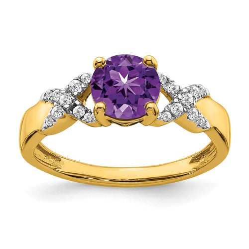 14k-two-tone-amethyst-and-diamond-ring-SolomonJeweler-Wichita-KS-CustomJewelry