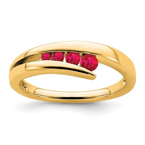 14k-ruby-4-stone-ring-SolomonJeweler-Wichita-KS-CustomJewelry