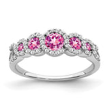 14k-white-gold-created-pink-sapphire-and-diamond-ring-SolomonJeweler-Wichita-KS-CustomJewelry