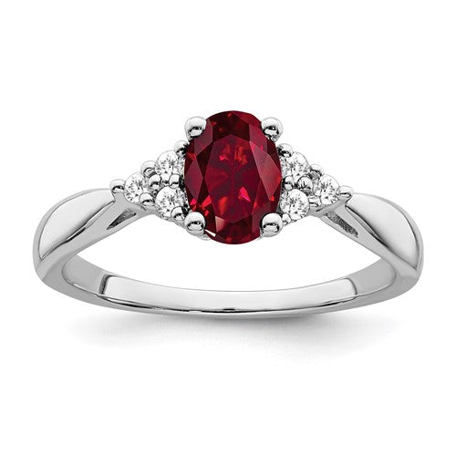 14k-white-gold-created-ruby-and-diamond-ring-SolomonJeweler-Wichita-KS-CustomJewelry