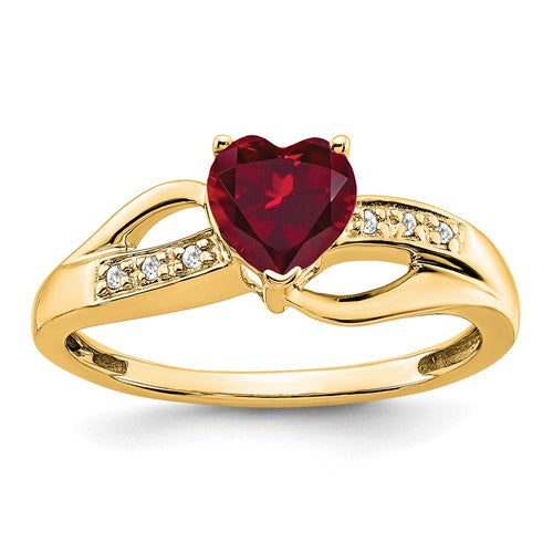14k-created-ruby-and-diamond-heart-ring-SolomonJeweler-Wichita-KS-CustomJewelry