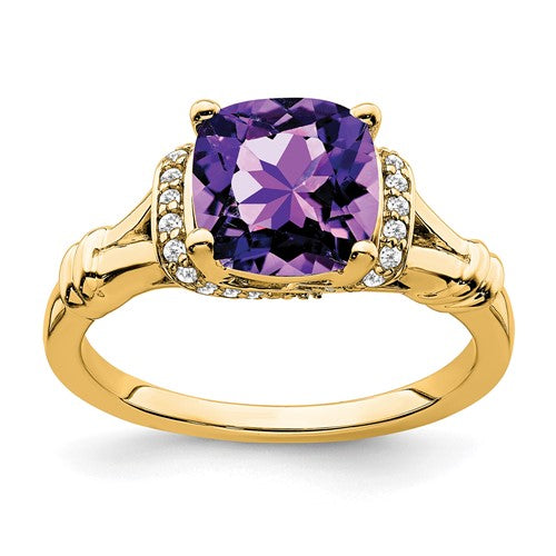 14k-amethyst-and-diamond-ring-SolomonJeweler-Wichita-KS-CustomJewelry