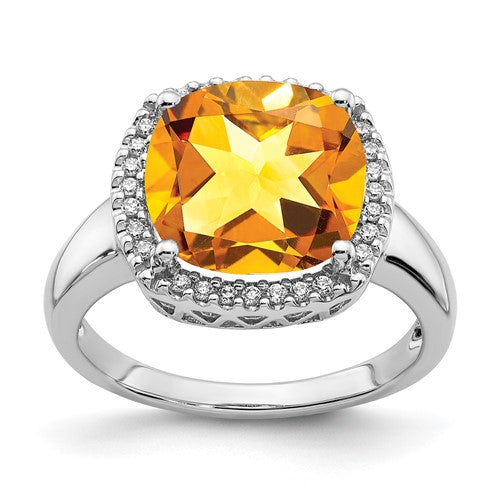 14k-white-gold-citrine-and-diamond-ring-SolomonJeweler-Wichita-KS-CustomJewelry