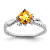 14k-white-gold-cushion-citrine-and-diamond-ring-SolomonJeweler-Wichita-KS-CustomJewelry