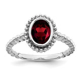 14k-white-gold-oval-garnet-ring-SolomonJeweler-Wichita-KS-CustomJewelry