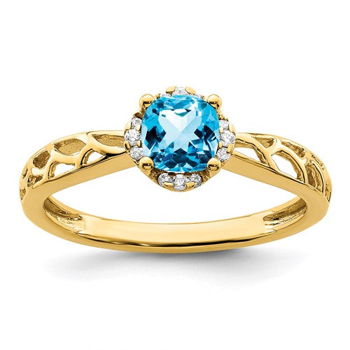 14k-gold-polished-blue-topaz-and-diamond-ring-SolomonJeweler-Wichita-KS-CustomJewelry