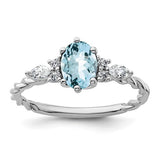 14k-white-gold-polished-diamond-and-aquamarine-twisted-ring-SolomonJeweler-Wichita-KS-CustomJewelry