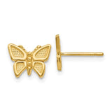 14k-polished-butterfly-post-earrings-SolomonJeweler-Wichita-KS-CustomJewelry