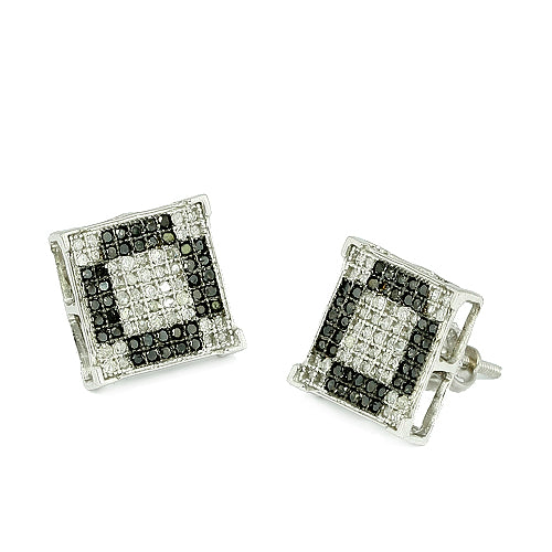 10KW 0.50CTW BKD+WD V-PRONG ER - Solomon Jewelers