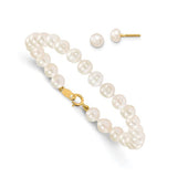 14k-madi-k-4-5mm-white-freshwater-cultured-pearl-bracelet-earring-set-SolomonJeweler-Wichita-KS-CustomJewelry