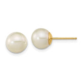 14k-madi-k-7-8mm-white-round-freshwater-cultured-pearl-stud-post-earrings-SolomonJeweler-Wichita-KS-CustomJewelry