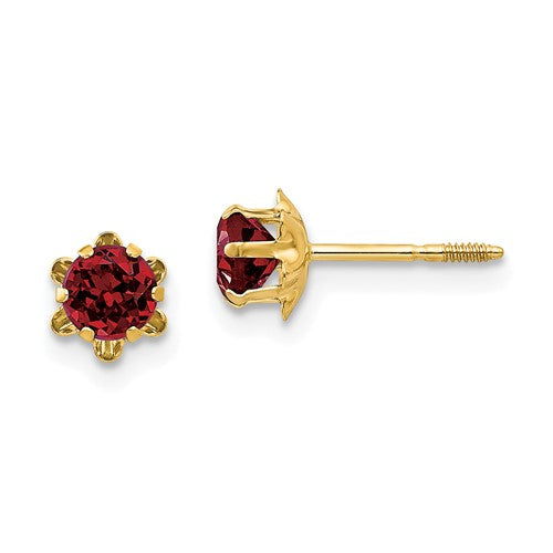 14k-madi-k-4mm-cz-birthstone-jan-screwback-earrings-SolomonJeweler-Wichita-KS-CustomJewelry