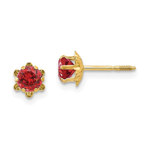14k-madi-k-4mm-cz-birthstone-jul-screwback-earrings-SolomonJeweler-Wichita-KS-CustomJewelry