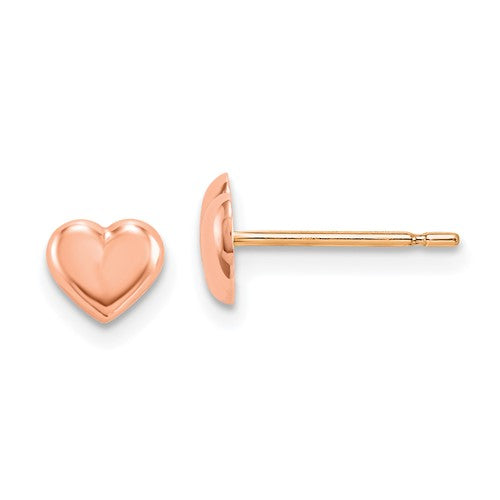 14k-madi-k-rose-gold-heart-post-earrings-SolomonJeweler-Wichita-KS-CustomJewelry