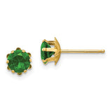 14k-madi-k-5mm-cz-birthstone-may-earrings-SolomonJeweler-Wichita-KS-CustomJewelry