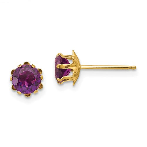 14k-madi-k-5mm-cz-birthstone-jun-earrings-SolomonJeweler-Wichita-KS-CustomJewelry