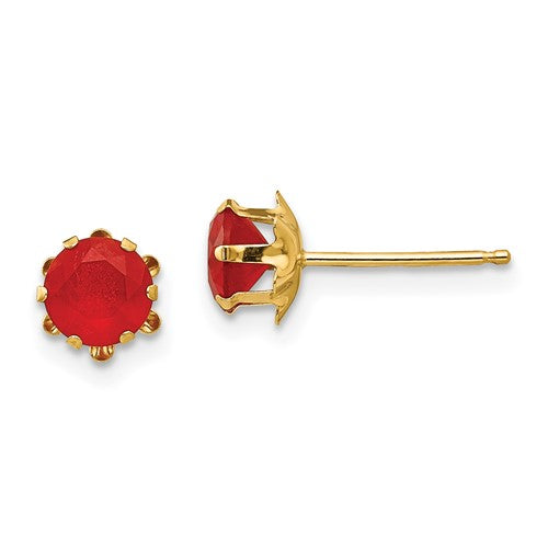 14k-madi-k-5mm-cz-birthstone-jul-earrings-SolomonJeweler-Wichita-KS-CustomJewelry