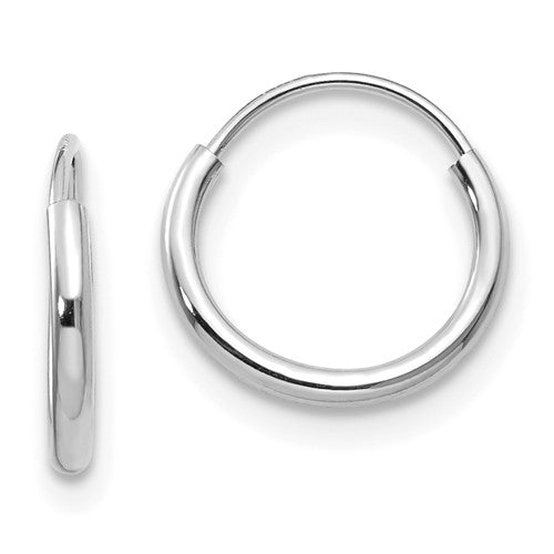 14k-white-gold-madi-k-endless-hoop-earrings-SolomonJeweler-Wichita-KS-CustomJewelry