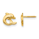 14k-madi-k-dolphin-post-screwback-earrings-SolomonJeweler-Wichita-KS-CustomJewelry