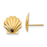14k-madi-k-shell-post-earrings-SolomonJeweler-Wichita-KS-CustomJewelry