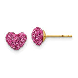 14k-madi-k-post-multi-pink-crystal-heart-earrings-SolomonJeweler-Wichita-KS-CustomJewelry