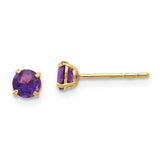 14k-madi-k-round-amethyst-4mm-post-earrings-SolomonJeweler-Wichita-KS-CustomJewelry