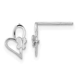 14k-white-gold-madi-k-heart-w-butterfly-post-earrings-SolomonJeweler-Wichita-KS-CustomJewelry