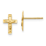 14k-madi-k-crucifix-post-earrings-SolomonJeweler-Wichita-KS-CustomJewelry