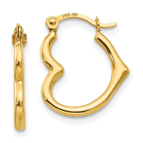 14k-madi-k-heart-shaped-hollow-hoop-earrings-SolomonJeweler-Wichita-KS-CustomJewelry
