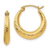 14k-madi-k-textured-hollow-hoop-earrings-SolomonJeweler-Wichita-KS-CustomJewelry