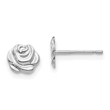 14k-white-gold-madi-k-polished-rose-post-earrings-SolomonJeweler-Wichita-KS-CustomJewelry