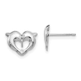 14k-white-gold-madi-k-dolphins-post-earrings-SolomonJeweler-Wichita-KS-CustomJewelry