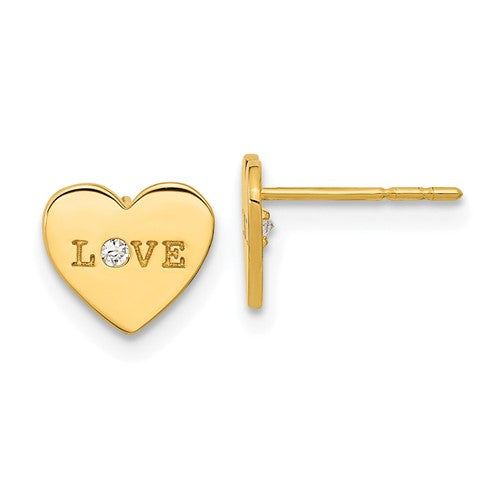 14k-madi-k-polished-love-cz-heart-post-earrings-SolomonJeweler-Wichita-KS-CustomJewelry