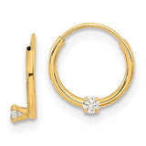 14k-madi-k-polished-2mm-cz-on-small-endless-hoops-SolomonJeweler-Wichita-KS-CustomJewelry