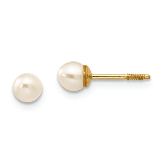 14k Madi K FW Cultured Pearl Earrings - Solomon Jewelers