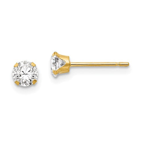 14k-madi-k-4mm-cz-post-earrings-SolomonJeweler-Wichita-KS-CustomJewelry