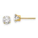 14k-madi-k-5mm-cz-post-earrings-SolomonJeweler-Wichita-KS-CustomJewelry