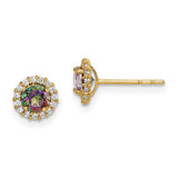 14k-madi-k-mystic-clear-cz-post-earrings-SolomonJeweler-Wichita-KS-CustomJewelry