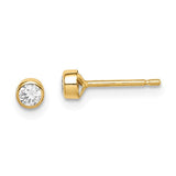 14k-madi-k-3mm-cz-bezel-post-earrings-SolomonJeweler-Wichita-KS-CustomJewelry